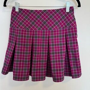NOBO Plaid Mini Skirt